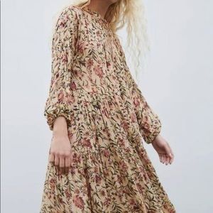 Zara Boho Dress - Gold accents